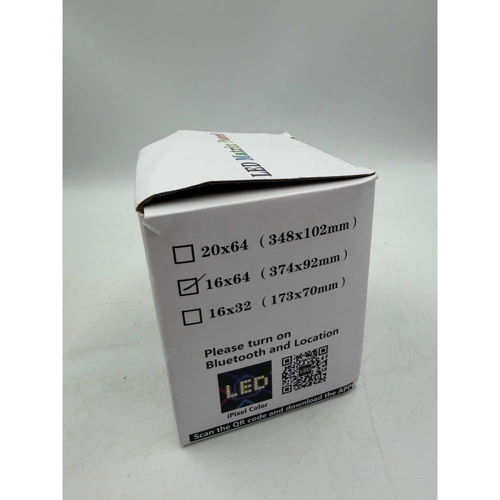 Flexible LED RGB App Control Screen Matrix Panel, 16x64 - Open Box - Picture 5 of 16